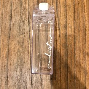 Personalized milk carton water bottle